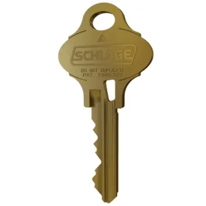 Schlage 35-268-S134 Key Blank, "Do Not Duplicate", Embossed, S134 Keyway