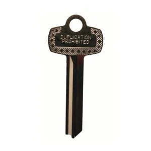 Schlage 35-310-AB Emergency Key Blank, Embossed Both Sides, AB Keyway