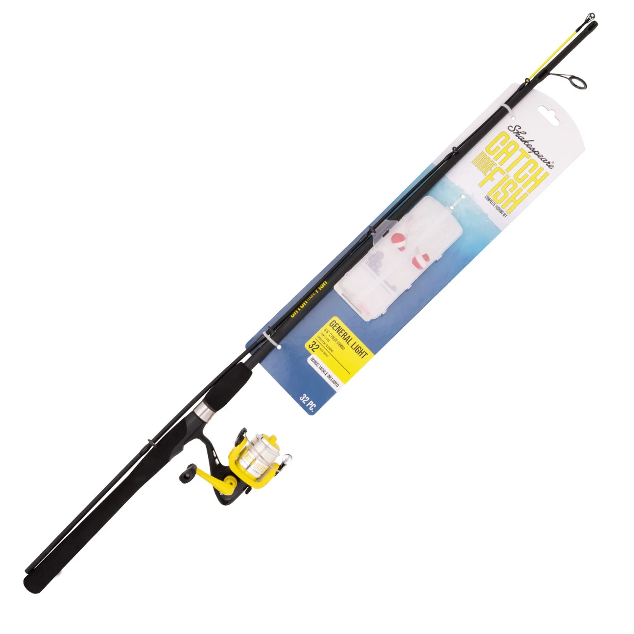 Shakespeare Catch More Fish GNRL Light Fishing Combo