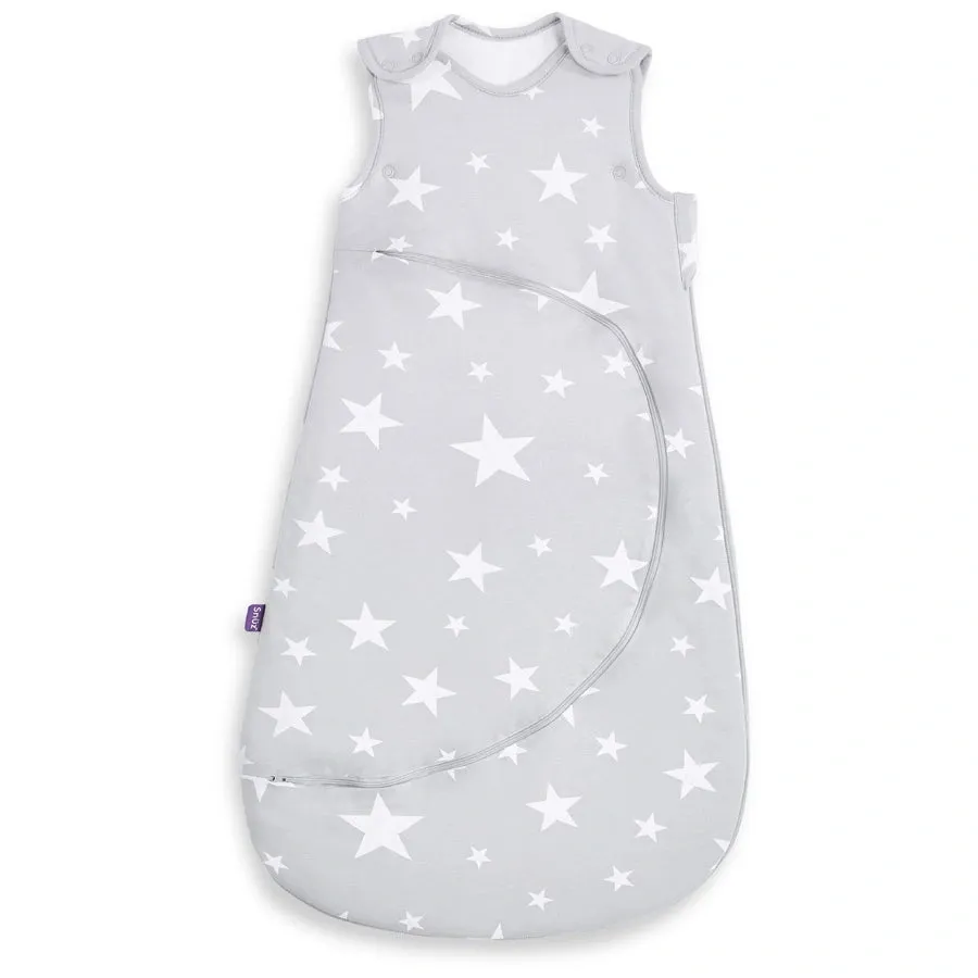 SnuzPouch Sleeping Bag, 2.5 Tog - White Star, 0-6M