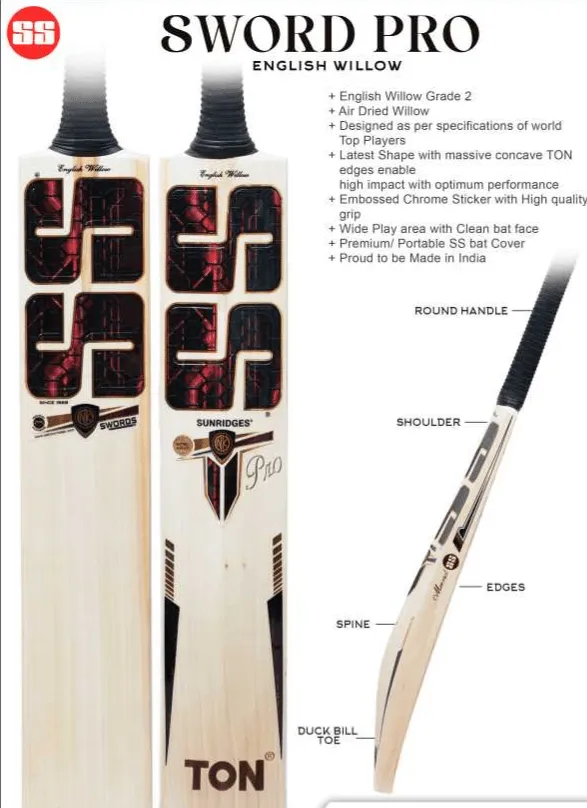 SS Sword Pro Adult Cricket Bat
