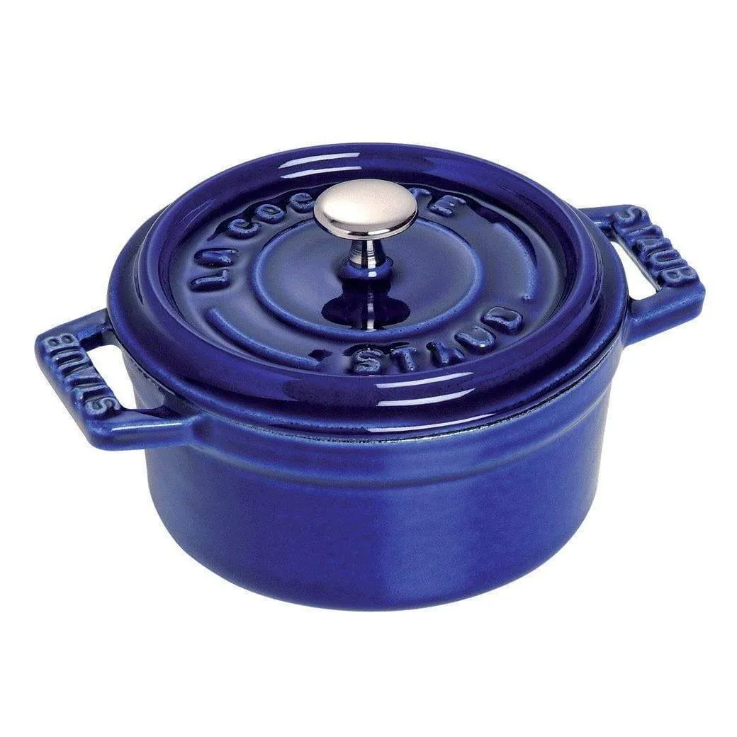 Staub Cast Iron 0.25-qt Mini Round Cocotte