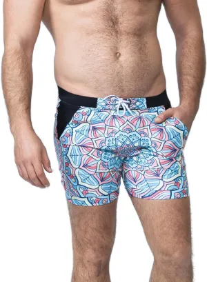 Taddlee Swimwear Men Basic Long Swimming Trunk Surf Camo Shorts Swimsuits Pocket