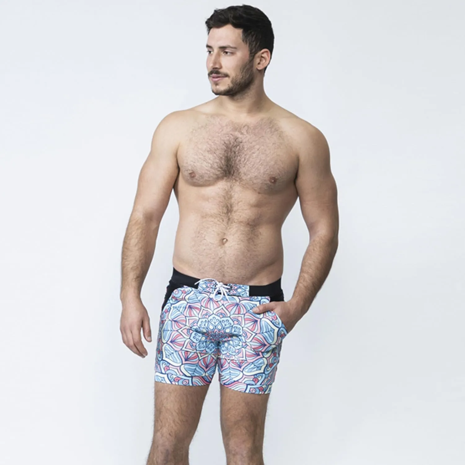 Taddlee Swimwear Men Basic Long Swimming Trunk Surf Camo Shorts Swimsuits Pocket