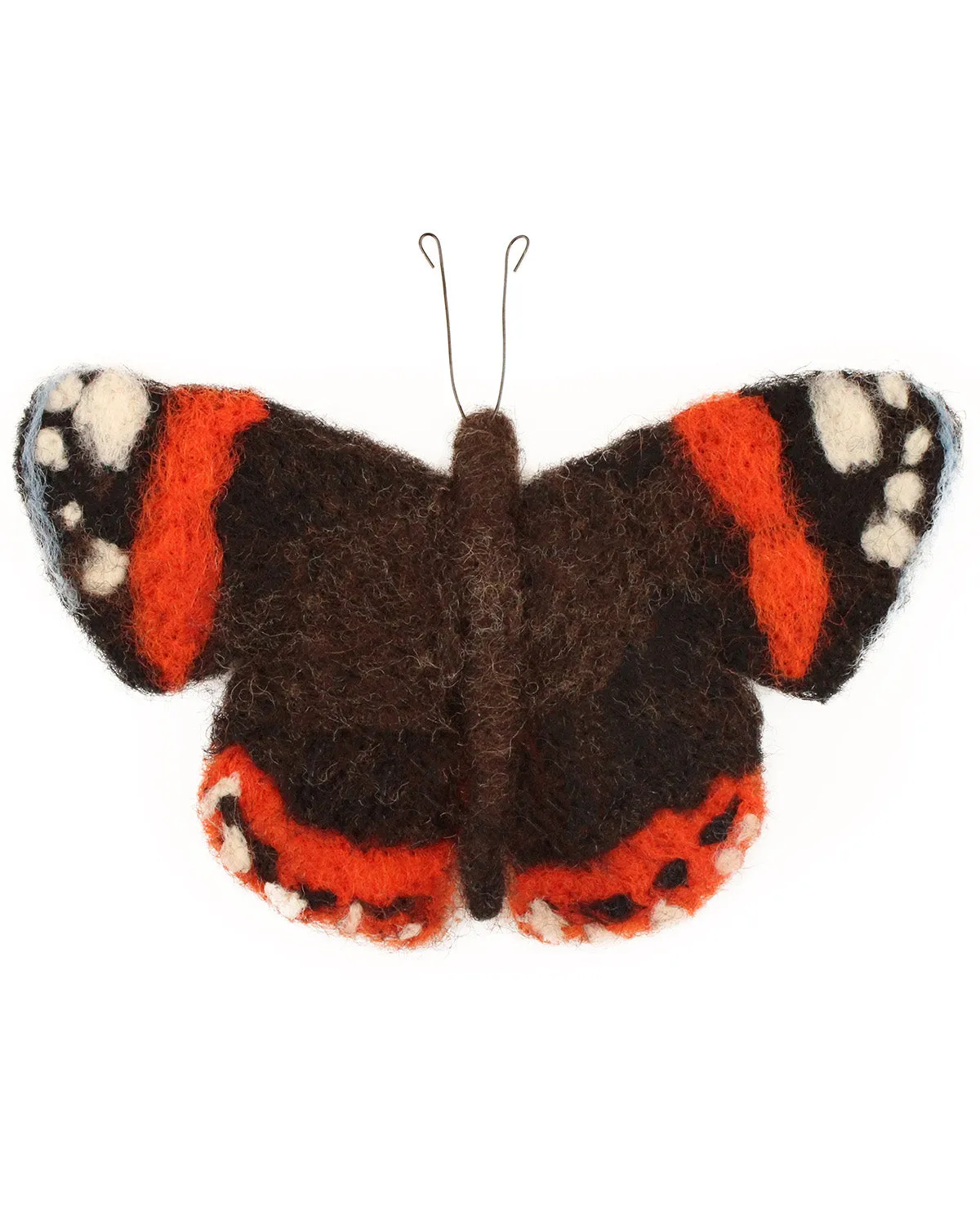 The Makerss - Small Red Admiral Butterfly Needle Felt Kit