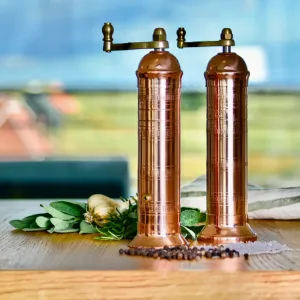The Original 'Copper Mill' - 8" Salt Grinder