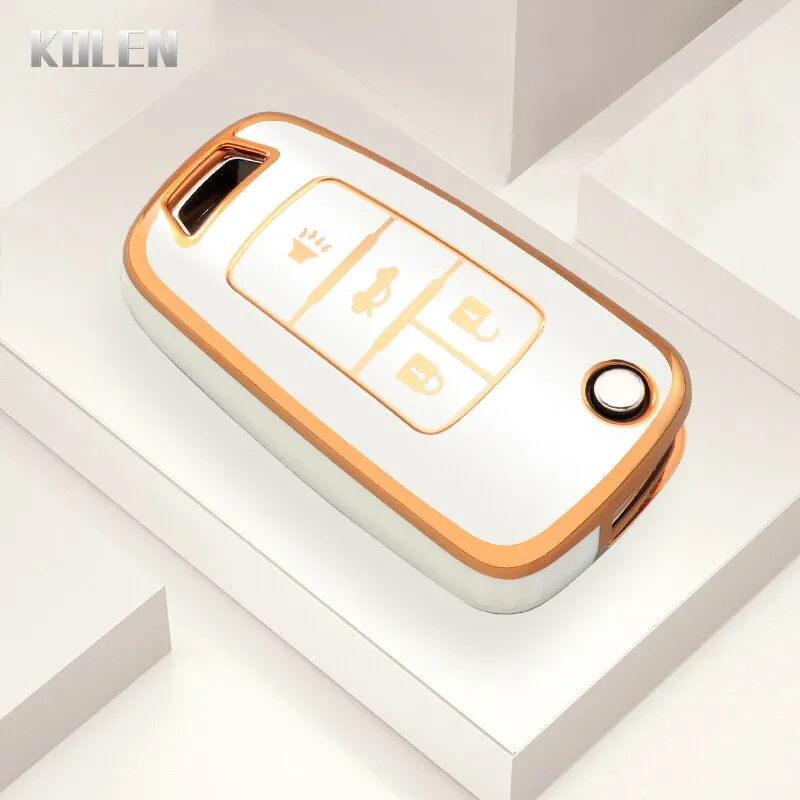 TPU Car Flip Key Case Cover Shell For Chevrolet Cruze Aveo Trax Sail Malibu Captiva Opel Vauxhall Astra J Corsa Insignia Mokka