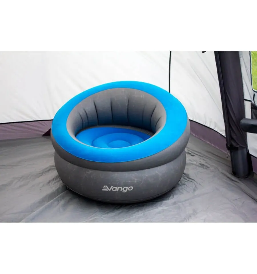 Vango Inflatable Donut Flocked Chair - Grey