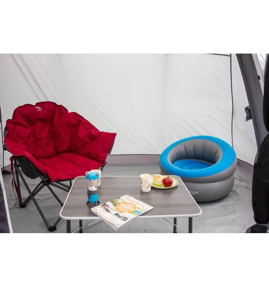 Vango Inflatable Donut Flocked Chair - Grey
