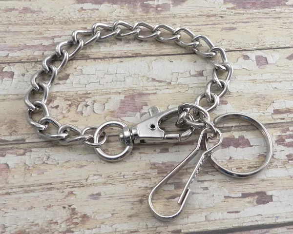 Wallet Chain Punk Leash Chain Lanyard - Basic 7"