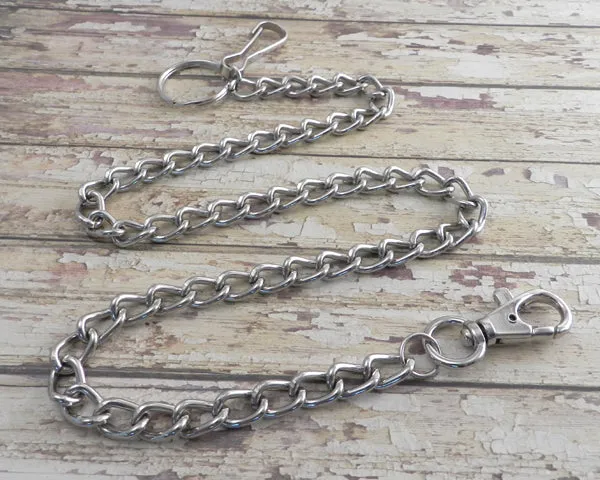 Wallet Chain Punk Leash Chain Lanyard - Basic 7"